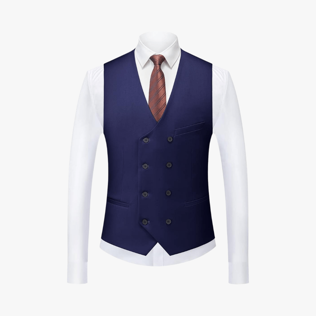 Sami® | Men's 3 Piece Slim Fit Suit – Blazer, Waistcoat, Trousers