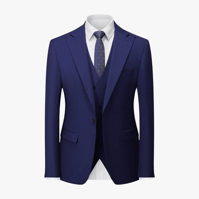 Sami® | Men's 3 Piece Slim Fit Suit – Blazer, Waistcoat, Trousers