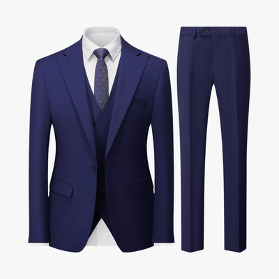 Sami® | Men's 3 Piece Slim Fit Suit – Blazer, Waistcoat, Trousers