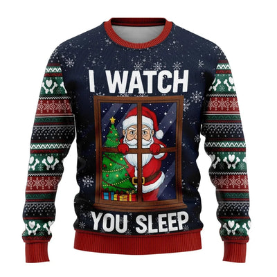Leif® | Men’s 3D Chrisas Jumper With Funny Festive Prints