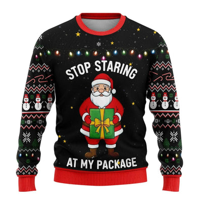Leif® | Men’s 3D Chrisas Jumper With Funny Festive Prints