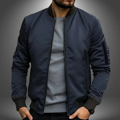 Dov® | Men’s Bomber Jacket With Zip Pocket