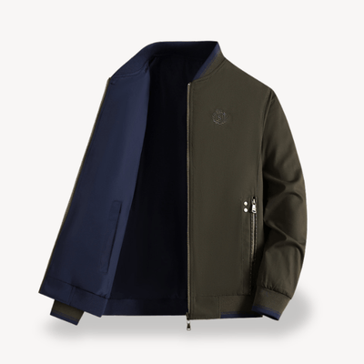 Isidoro® | Men’s Bomber Jacket with Zip Pockets