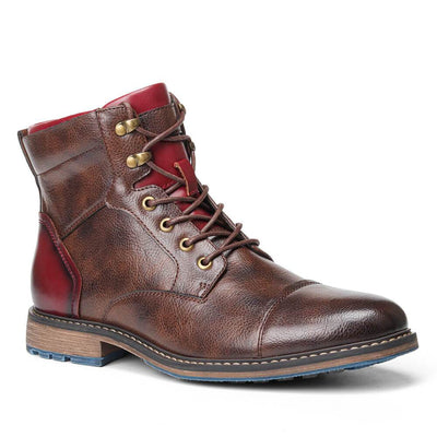 Ezra® | Handcrafted Premium Leather Oxford Boots For Men