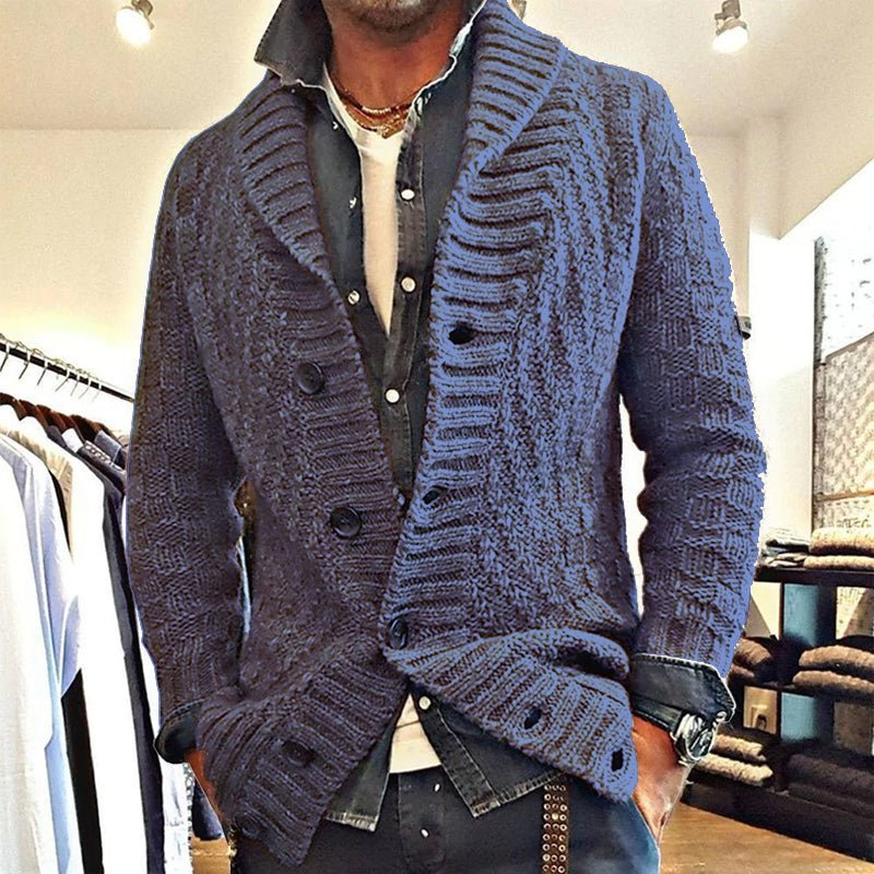 Marco® | Men’s Cardigan With Shawl Collar