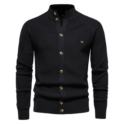Marti® | Men’s Cardigan With Stand Collar