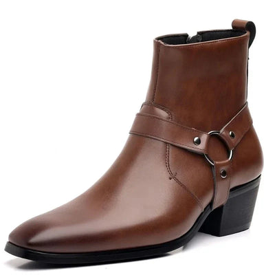 Ludovico® | Men’s Chelsea Boots With Ankle Strap