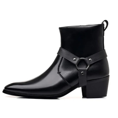 Ludovico® | Men’s Chelsea Boots With Ankle Strap