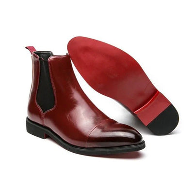 Lino® | Men’s Chelsea Boots With Cap Toe