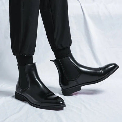 Lino® | Men’s Chelsea Boots With Cap Toe