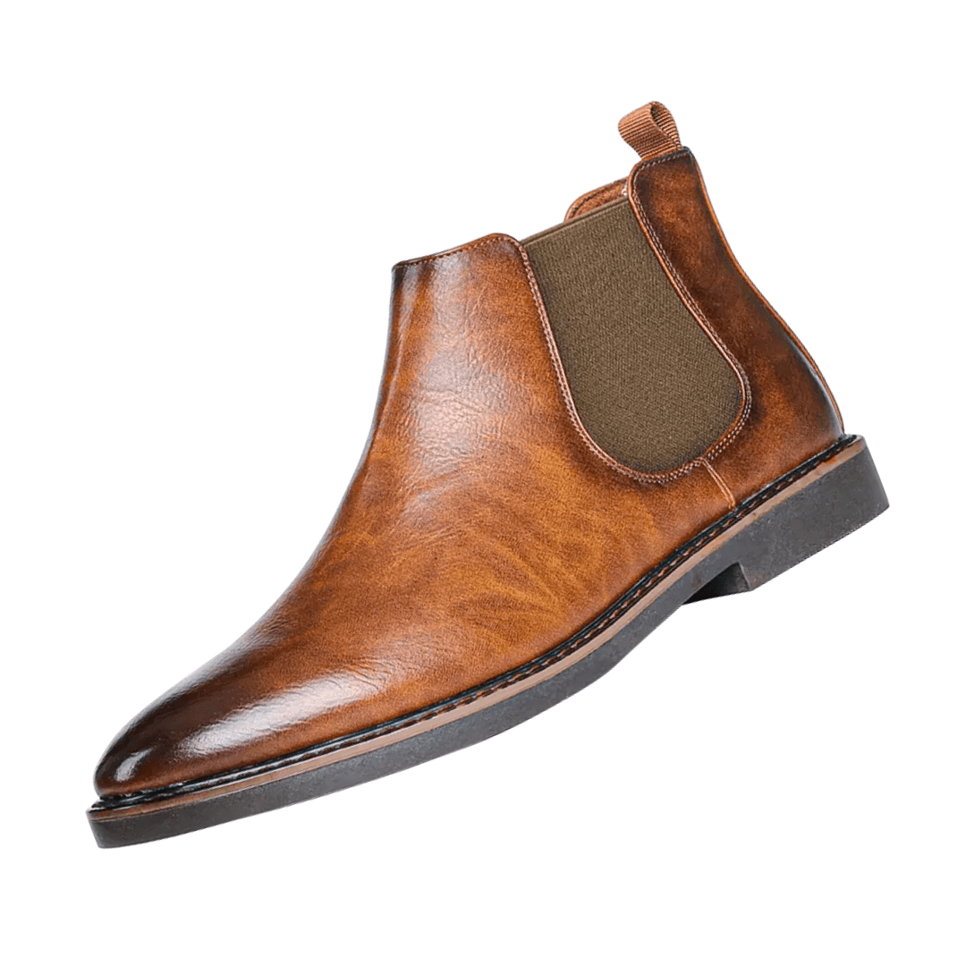 Lucio® | Men’s Chelsea Boots With Contrast Stitch