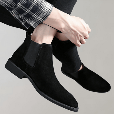 Livio® | Men’s Chelsea Boots With Elastic Sides