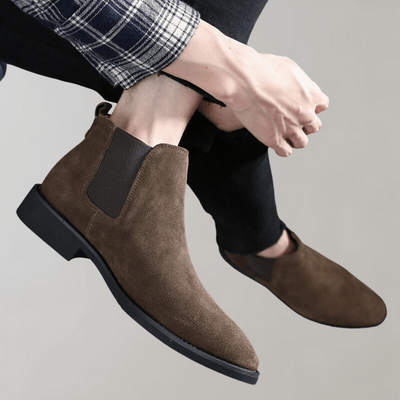 Livio® | Men’s Chelsea Boots With Elastic Sides