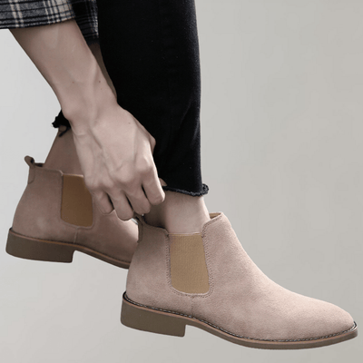 Livio® | Men’s Chelsea Boots With Elastic Sides