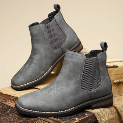 Macario® | Men’s Chelsea Boots With Front Stitch Detail
