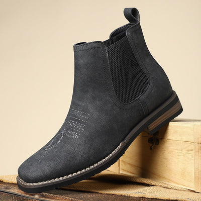 Macario® | Men’s Chelsea Boots With Front Stitch Detail