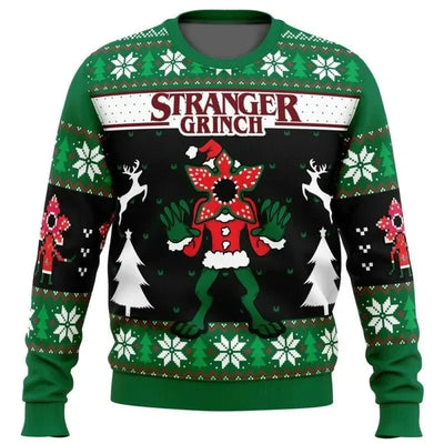 Lenox® | Men’s Chrisas Jumper With Funny Grinch Prints