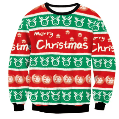 Lázaro® | Men’s Chrisas Jumper With Playful Seasonal Designs
