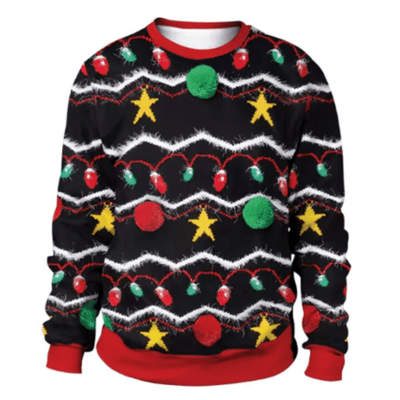 Lázaro® | Men’s Chrisas Jumper With Playful Seasonal Designs