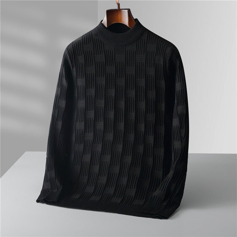 Fortunato® | Men’s Jumpers With Block Knit Texture