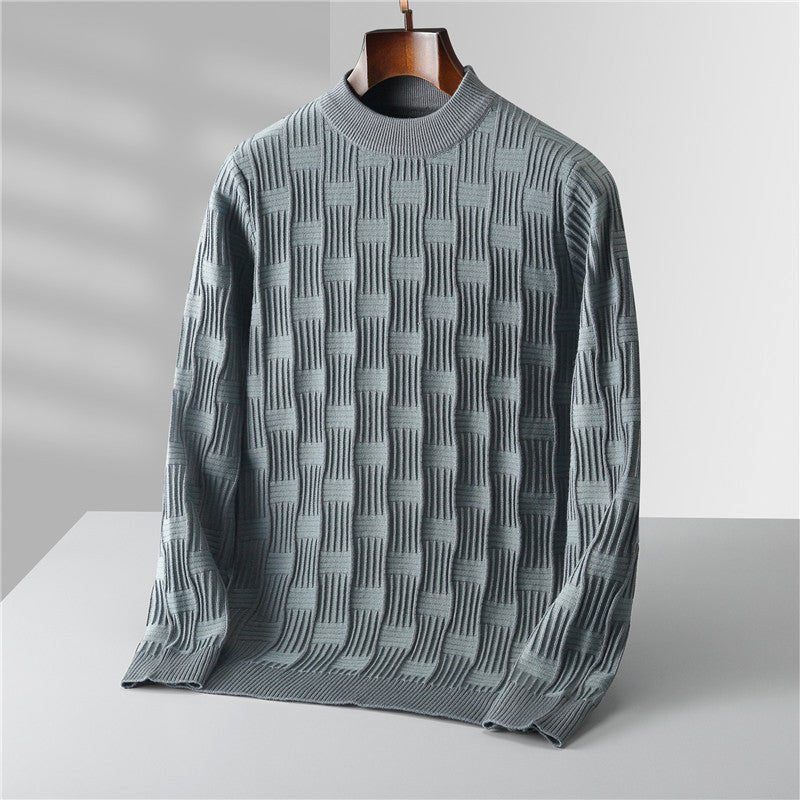 Fortunato® | Men’s Jumpers With Block Knit Texture