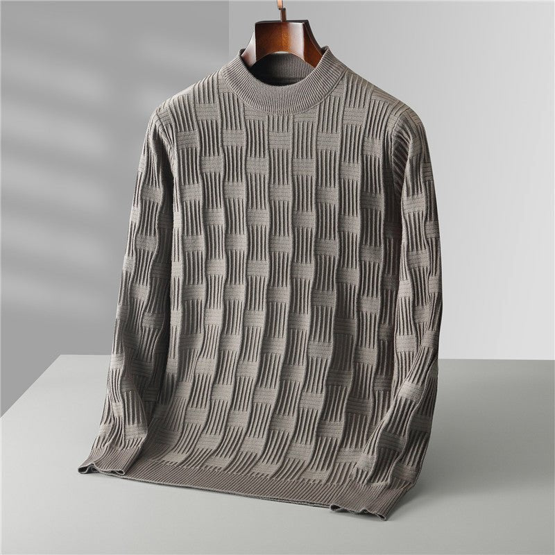 Fortunato® | Men’s Jumpers With Block Knit Texture