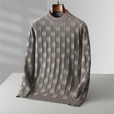 Fortunato® | Men’s Jumpers With Block Knit Texture