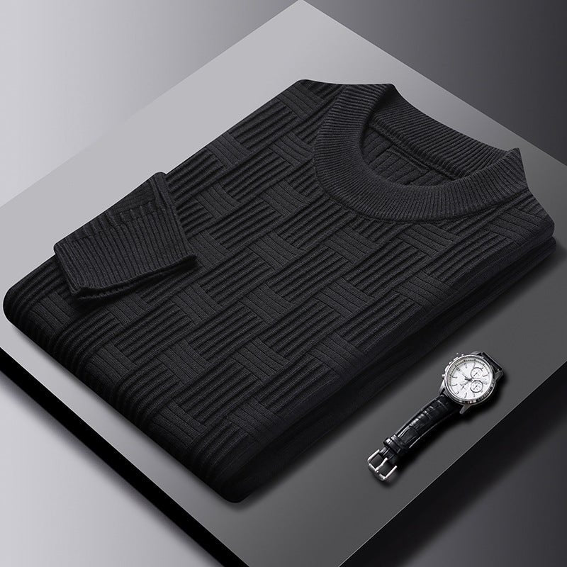 Fortunato® | Men’s Jumpers With Block Knit Texture