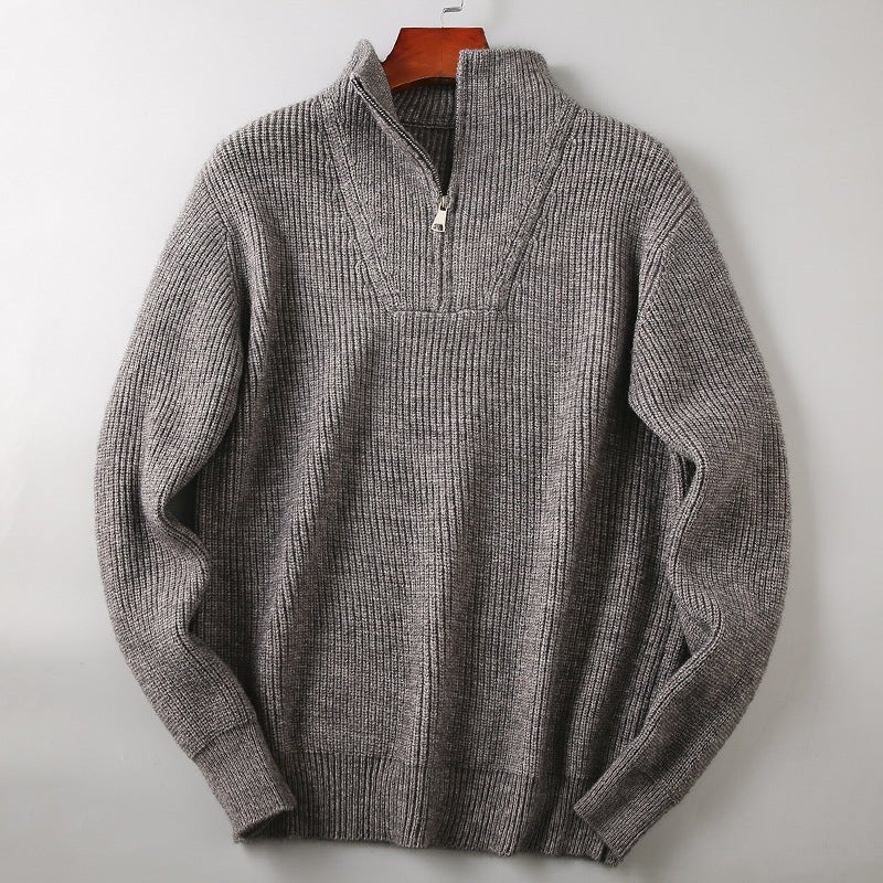 Gabino® | Men’s Knitted Jumpers With Half Zip