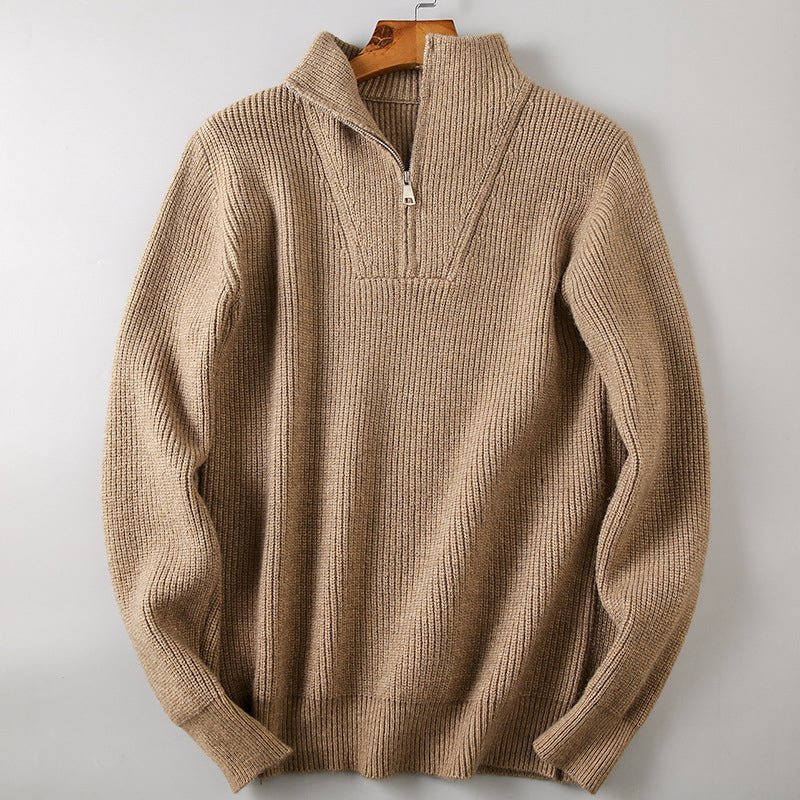 Gabino® | Men’s Knitted Jumpers With Half Zip