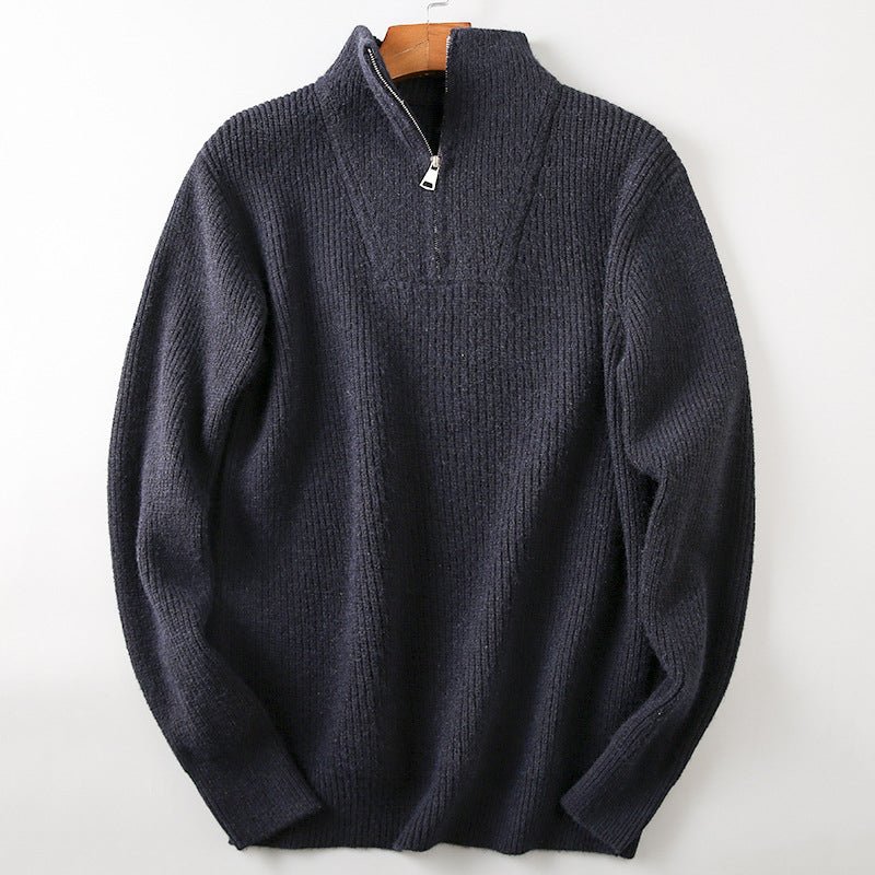 Gabino® | Men’s Knitted Jumpers With Half Zip
