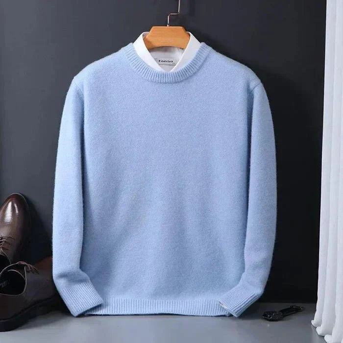 Hernán® | Men’s Knitted Sweater With Crew Neck