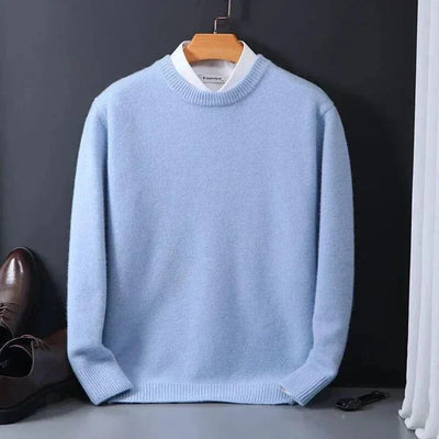 Hernán® | Men’s Knitted Sweater With Crew Neck