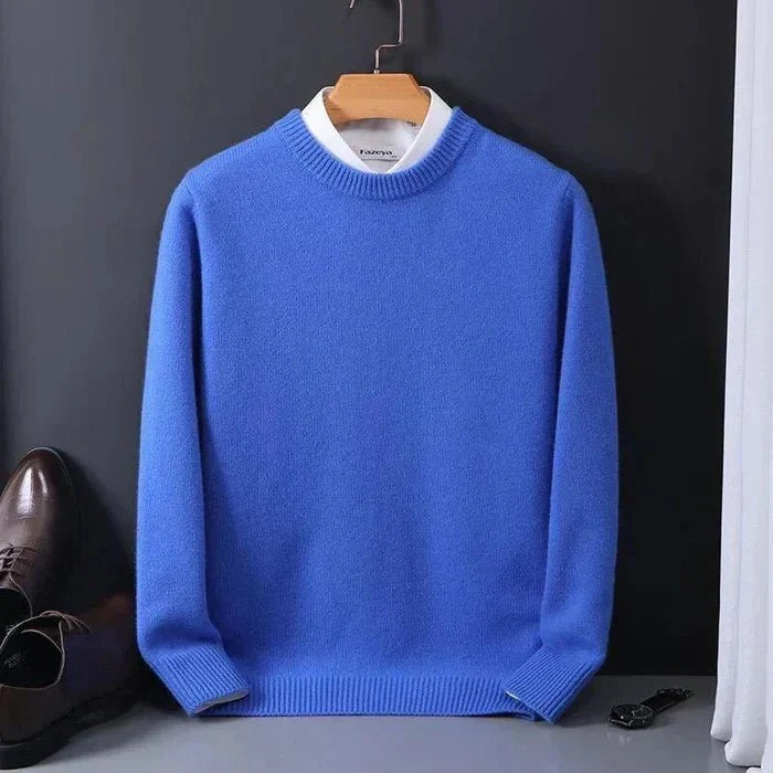 Hernán® | Men’s Knitted Sweater With Crew Neck