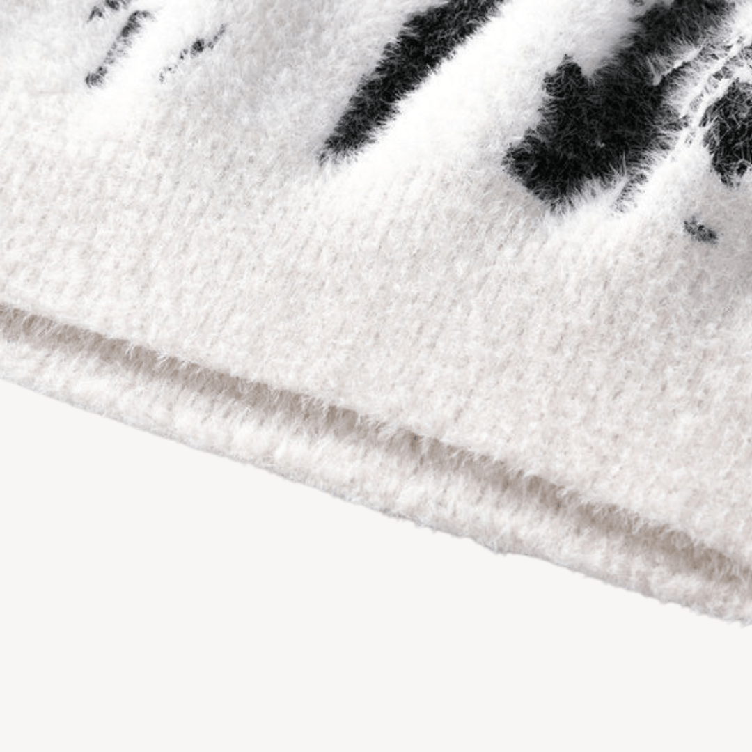 Canuto® | Men’s Sweater with Abstract Pattern