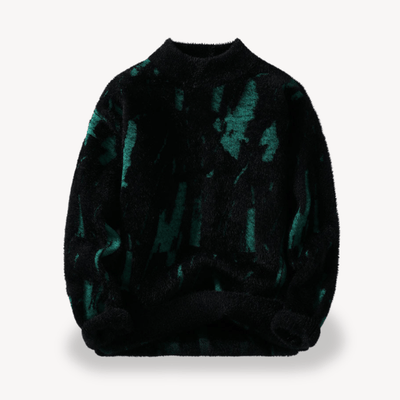 Canuto® | Men’s Sweater with Abstract Pattern