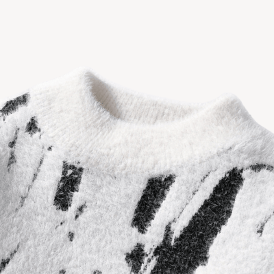 Canuto® | Men’s Sweater with Abstract Pattern