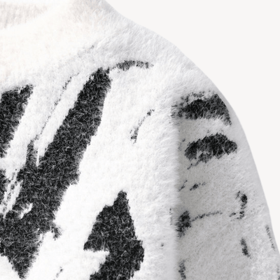 Canuto® | Men’s Sweater with Abstract Pattern
