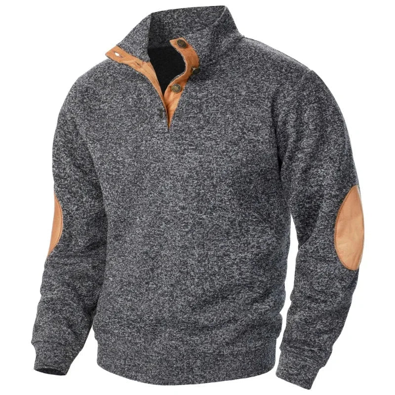 Zian® | Men’s Sweatshirts With Button Neck
