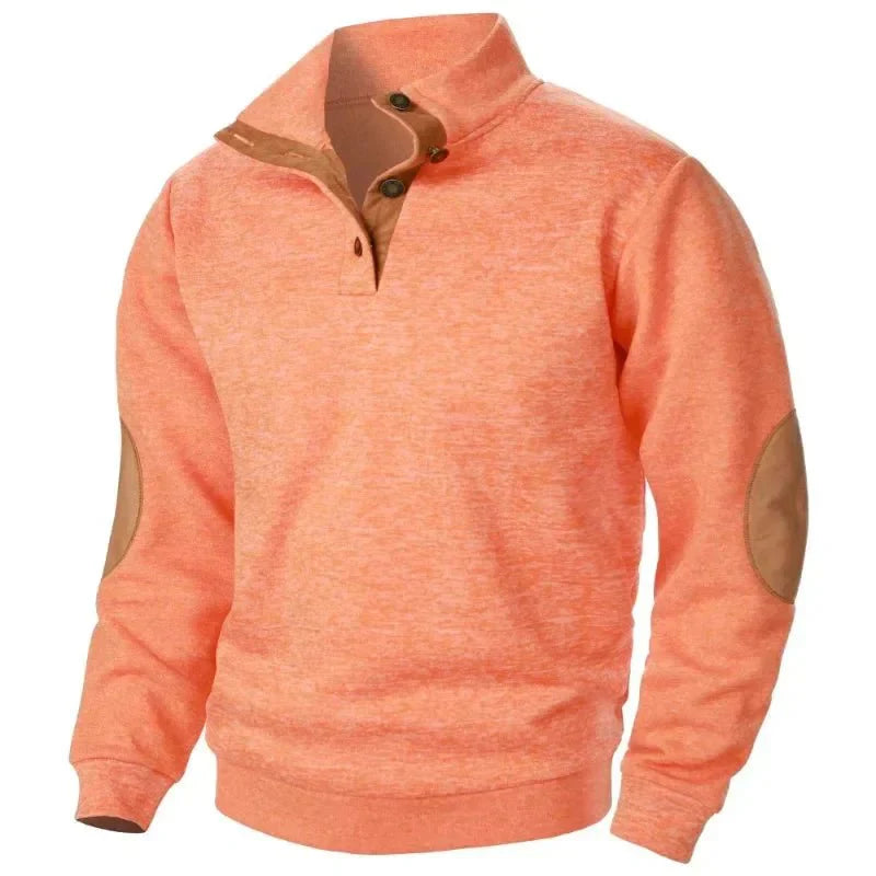 Zian® | Men’s Sweatshirts With Button Neck