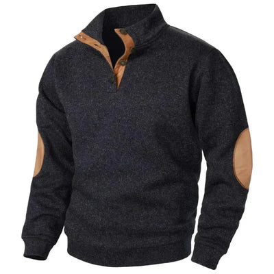 Zian® | Men’s Sweatshirts With Button Neck
