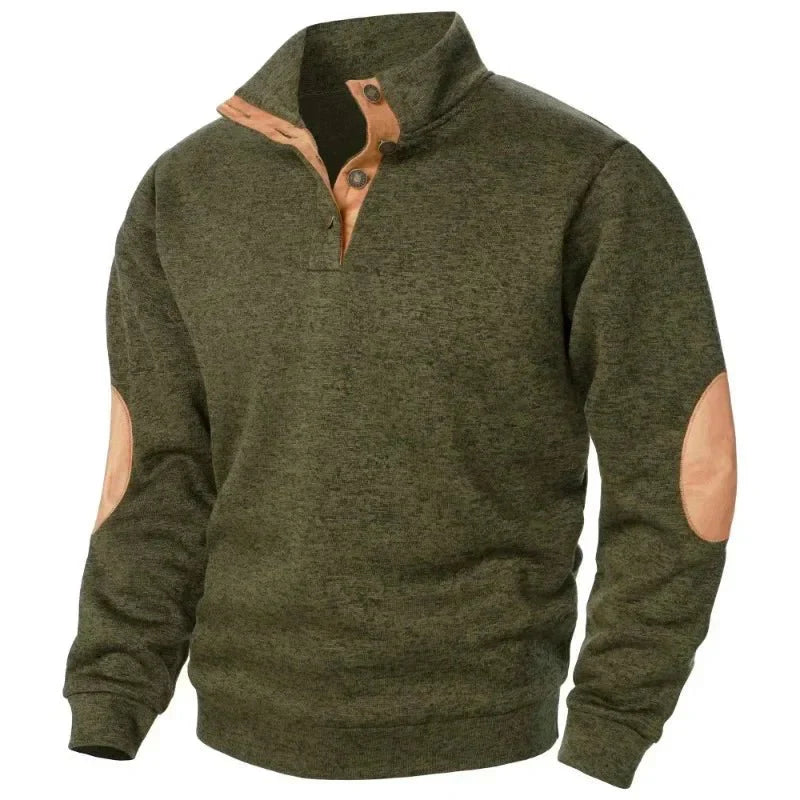 Zian® | Men’s Sweatshirts With Button Neck