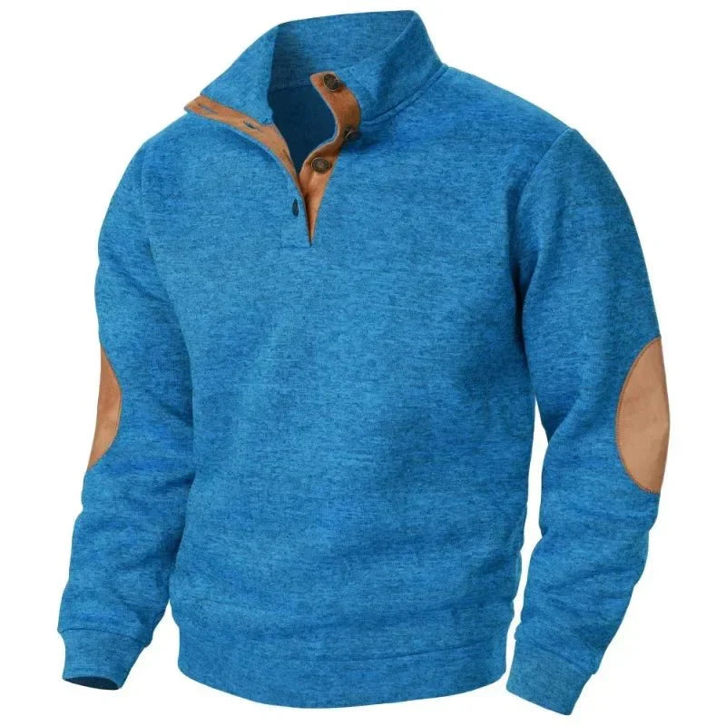 Zian® | Men’s Sweatshirts With Button Neck