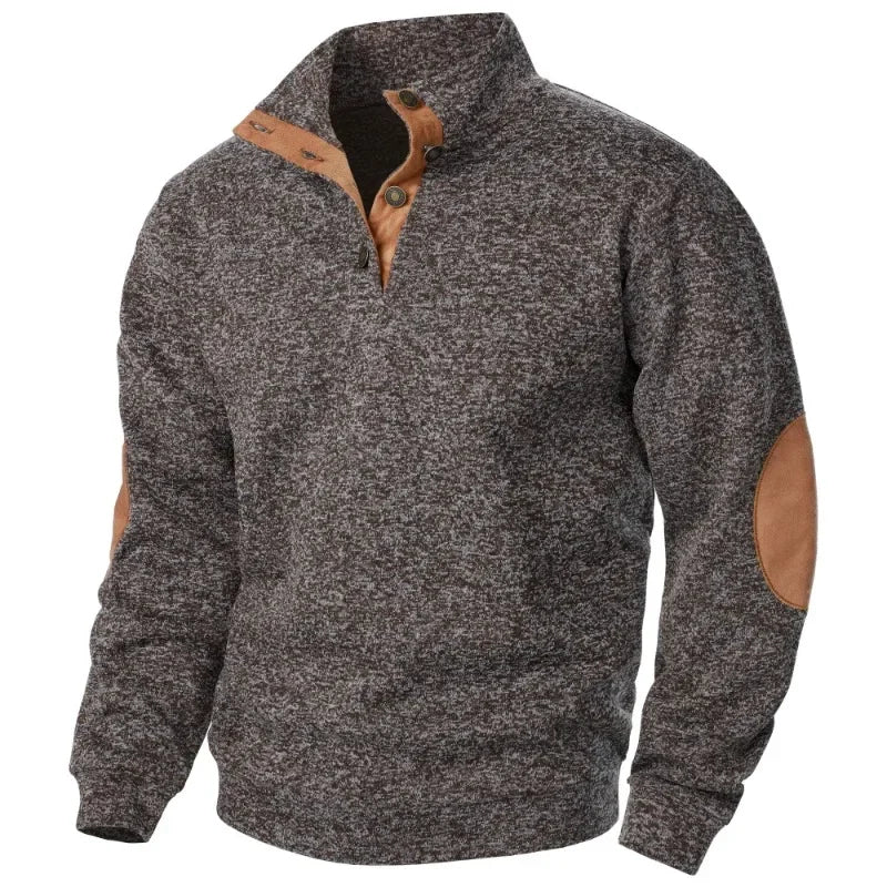 Zian® | Men’s Sweatshirts With Button Neck