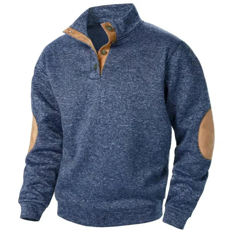 Zian® | Men’s Sweatshirts With Button Neck