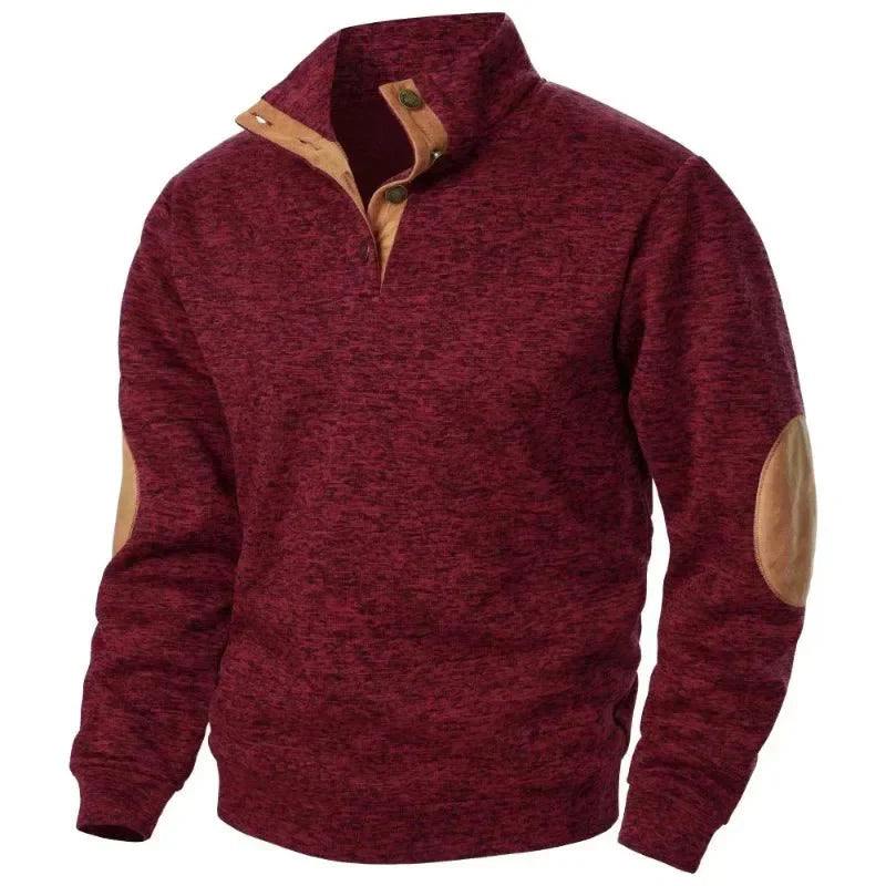 Zian® | Men’s Sweatshirts With Button Neck