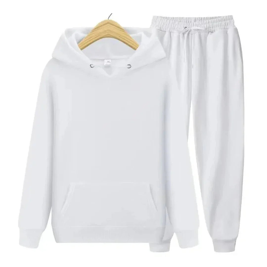 Ovidio® | Men’s Tracksuits With Kangaroo Pocket Hoodie