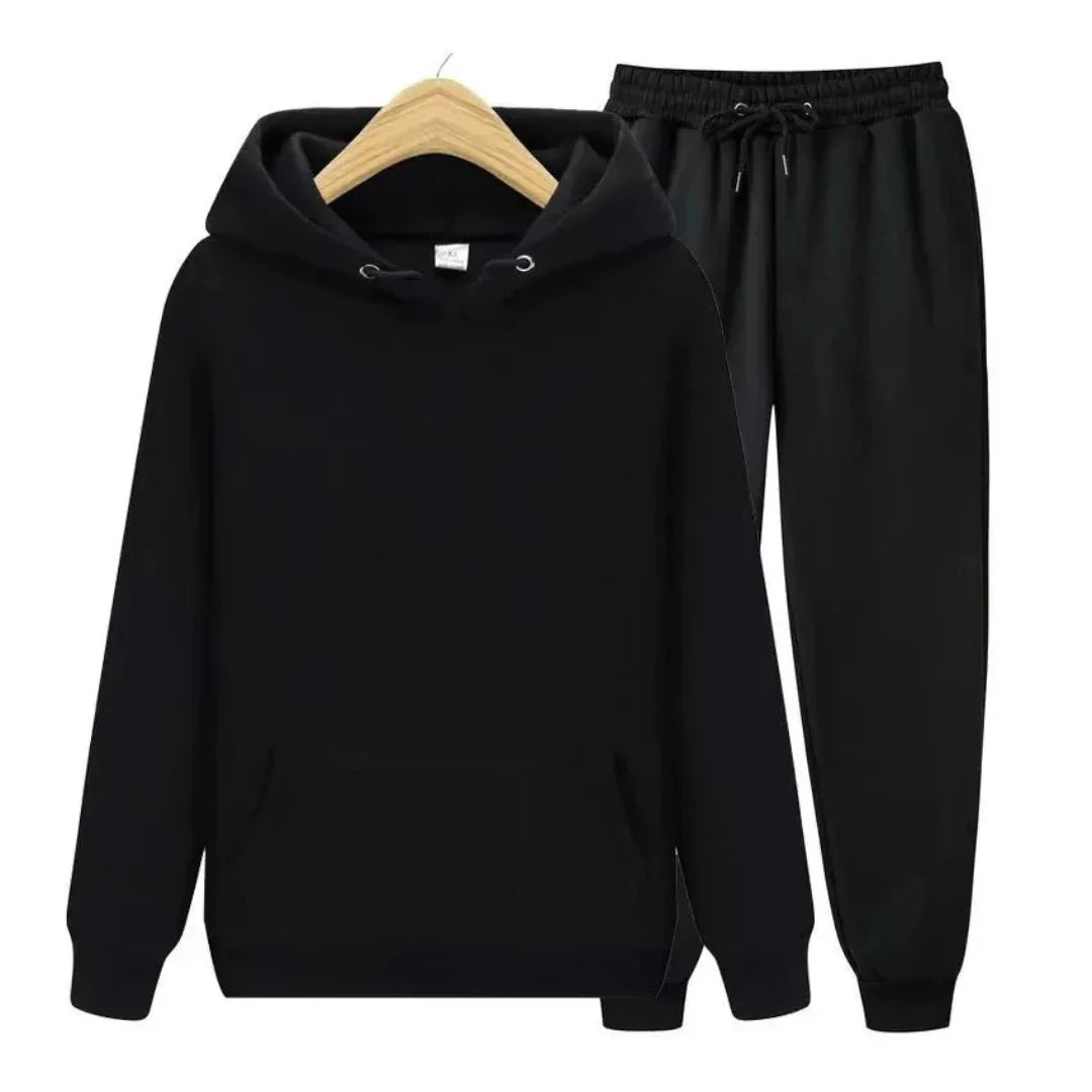 Ovidio® | Men’s Tracksuits With Kangaroo Pocket Hoodie
