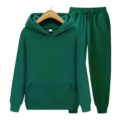 Ovidio® | Men’s Tracksuits With Kangaroo Pocket Hoodie
