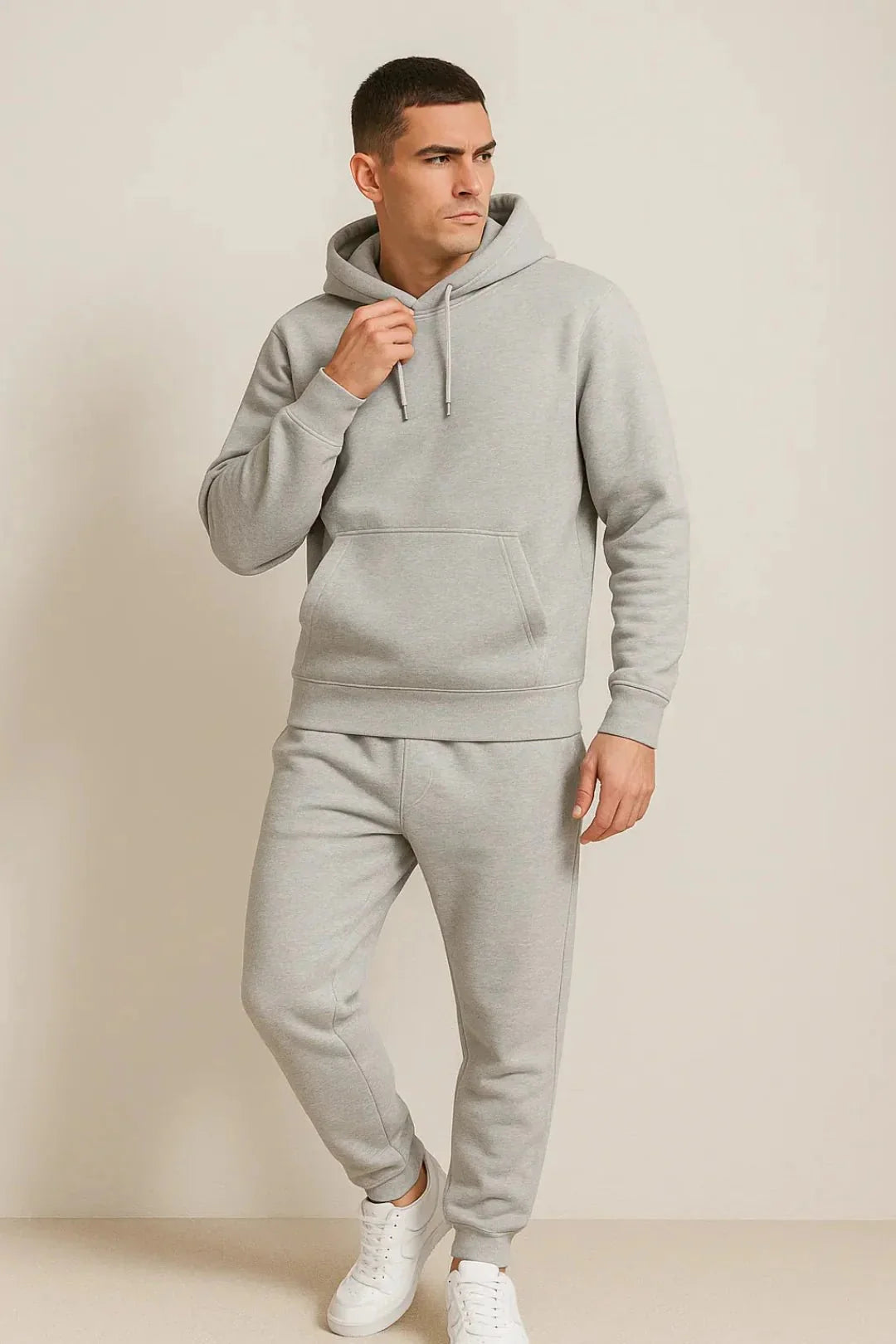 Ovidio® | Men’s Tracksuits With Kangaroo Pocket Hoodie